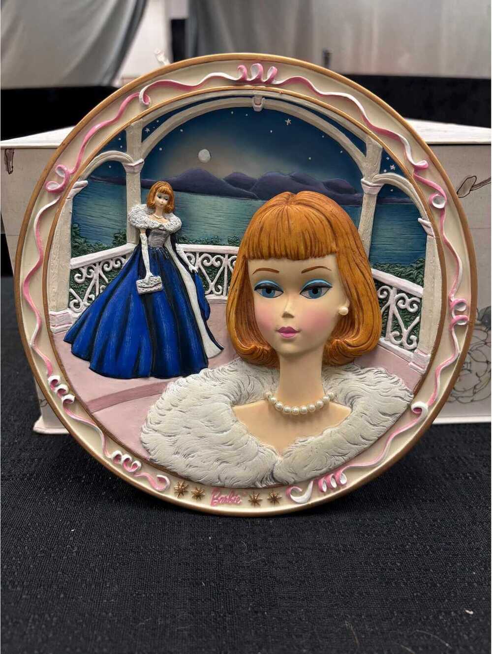 Barbie Forever Glamourus Midnight Blue Collector Plate Excellent!